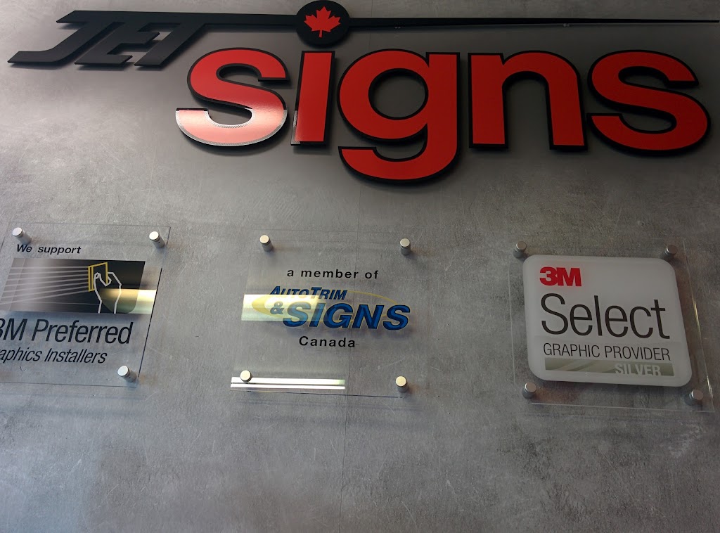 Jet Signs | 765 Burnett St, Kingston, ON K7M 5W2, Canada | Phone: (877) 538-7446