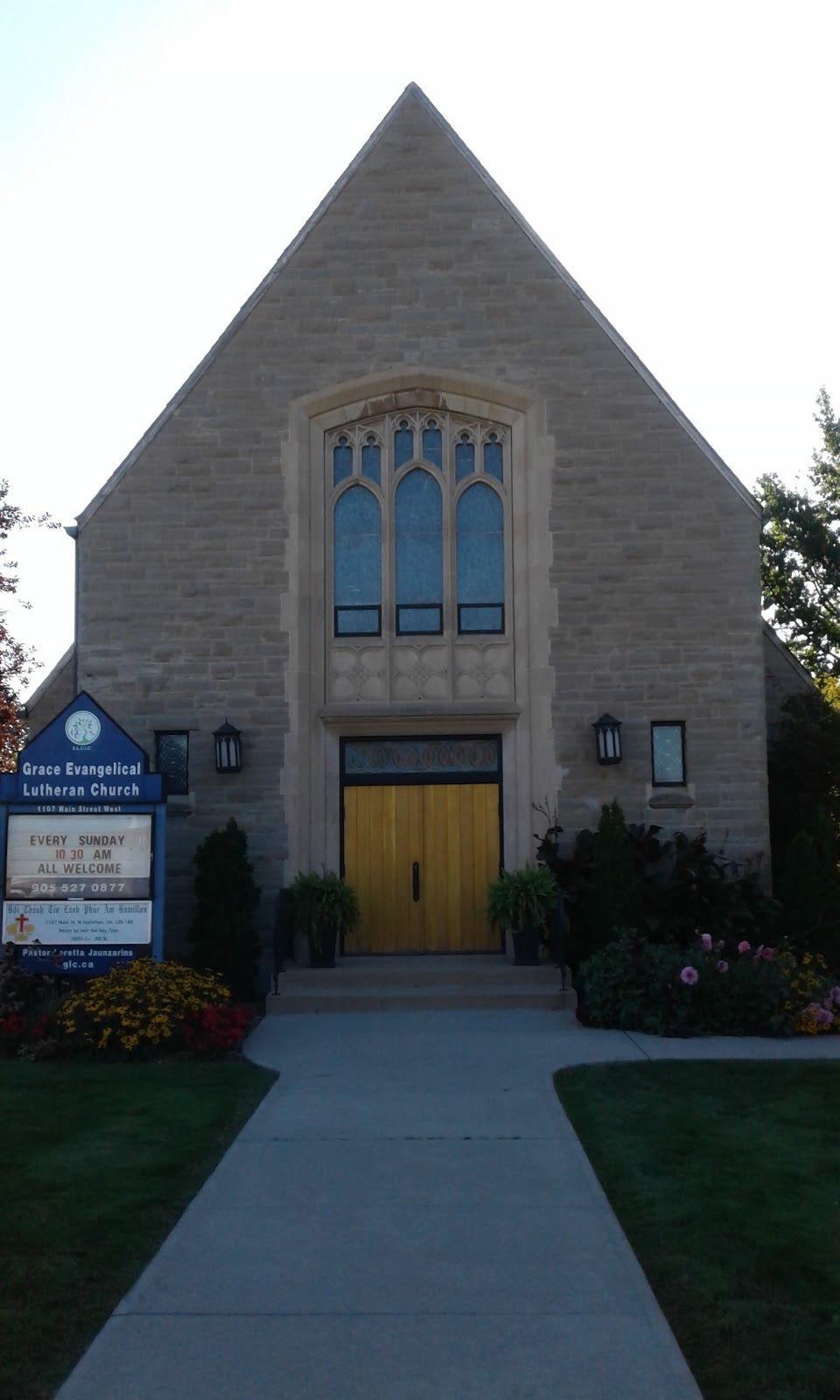 Grace Lutheran Church | 1107 Main St W, Hamilton, ON L8S 1B8, Canada | Phone: (905) 527-0877