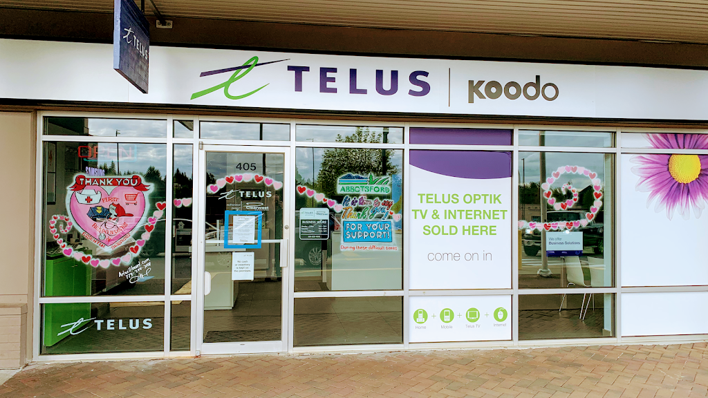 TELUS Store / Koodo Store / Clearwest Solutions | 2140 Sumas Way #405, Abbotsford, BC V2S 2C7, Canada | Phone: (604) 859-4848