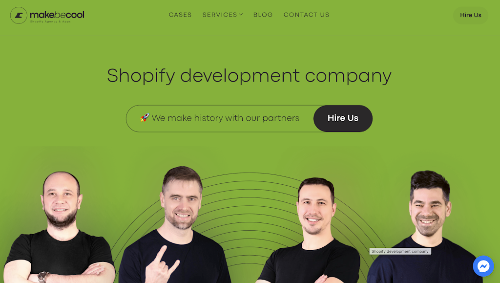 Shopify agency MakeBeCool | 872 Sheppard Ave W #415, North York, ON M3H 5V5, Canada | Phone: (647) 558-6566