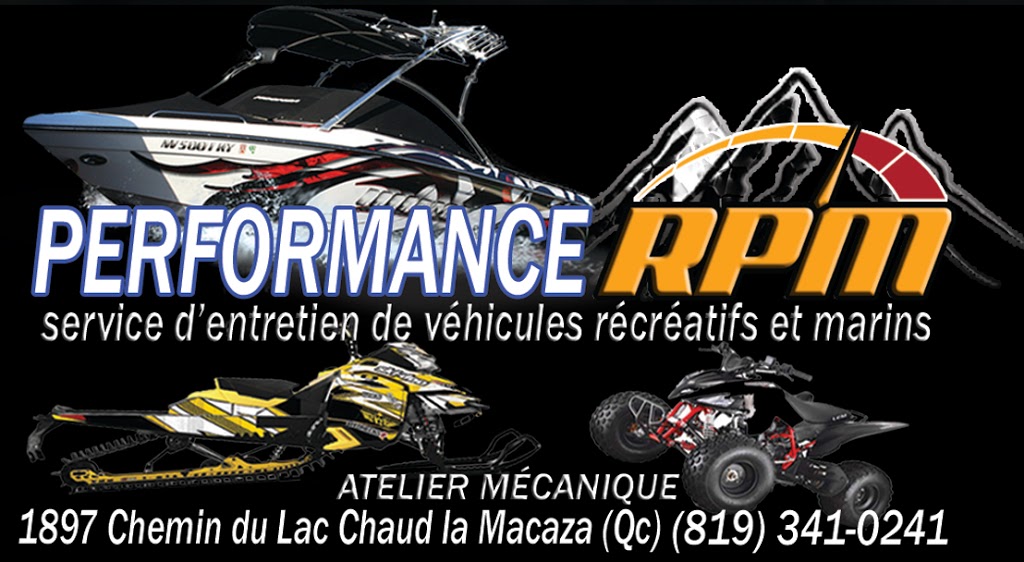 Performance R.P.M | 1897 Chemin du Lac Chaud, La Macaza, QC J0T 1R0, Canada | Phone: (819) 341-0241