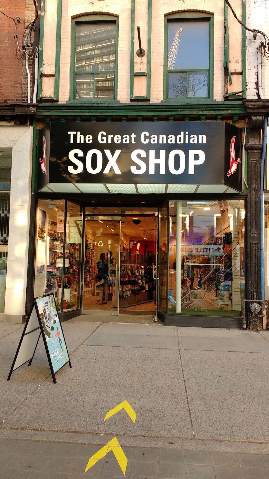 The Great Canadian Sox Shop Queen St | 286 Queen St W, Toronto, ON M5V 2A1, Canada | Phone: (416) 260-0119