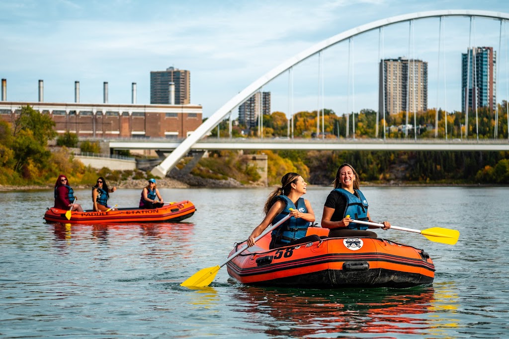 The Paddle Station Edmonton | 11904 Emily Murphy Park Rd NW, Edmonton, AB T6G 2B6, Canada | Phone: (403) 604-7284