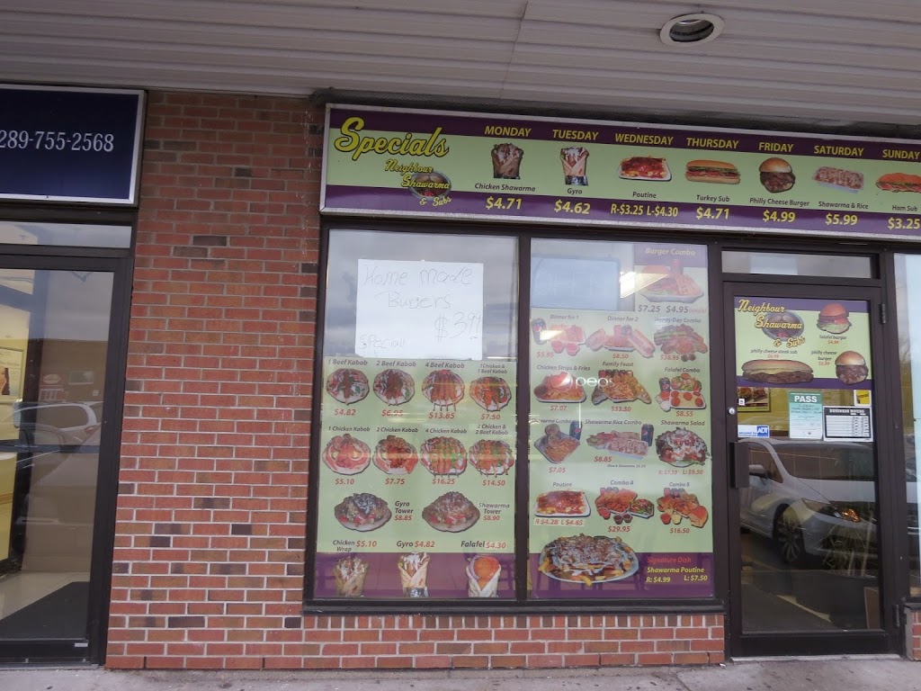 Neighbour Shawarma and Sub | 969 Upper Ottawa St, Hamilton, ON L8T 4V9, Canada | Phone: (905) 318-8228