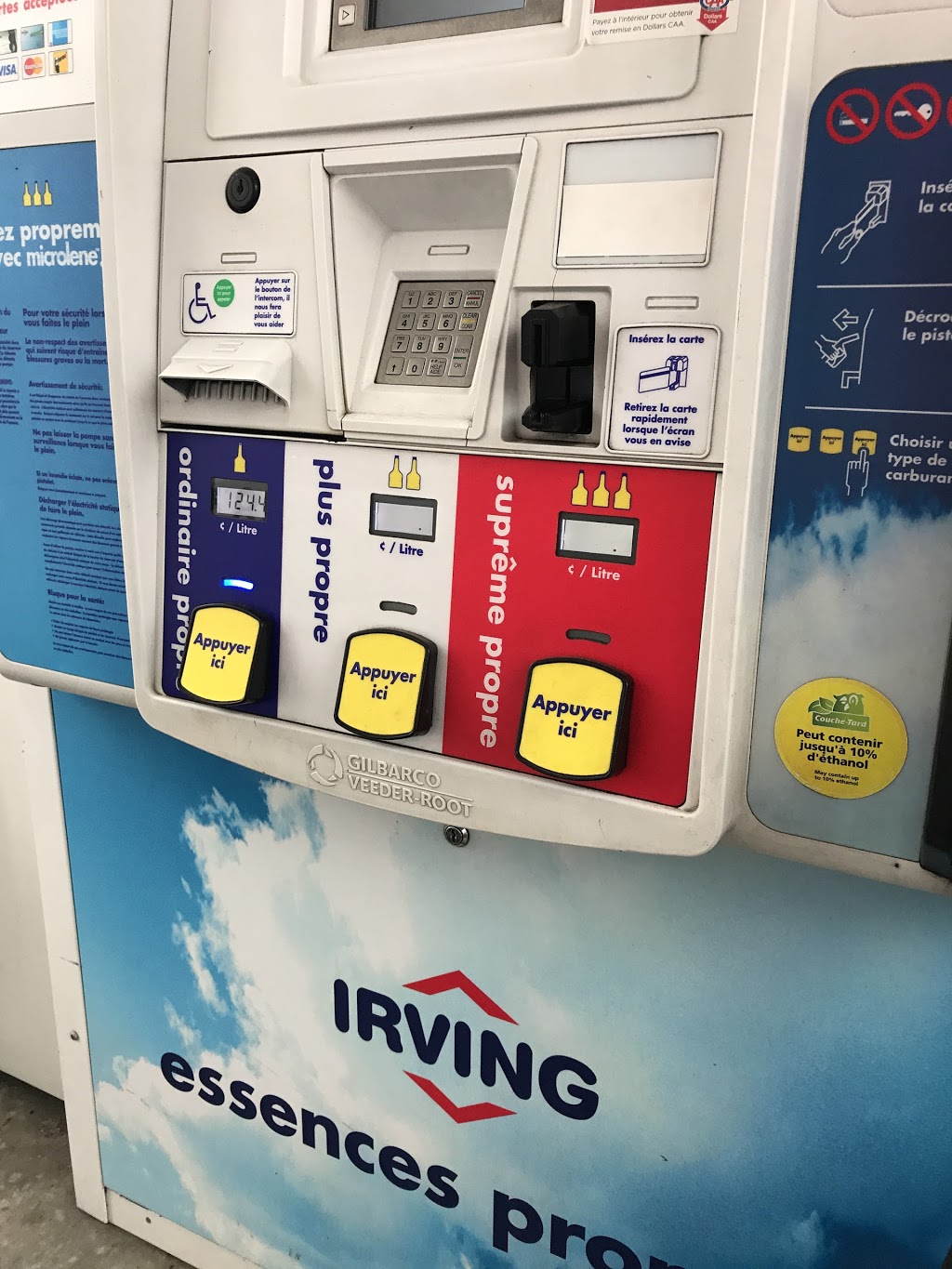 Irving Oil | 2567 Ave Royale, Quebec City, QC G1C 1S3, Canada | Phone: (418) 667-9922