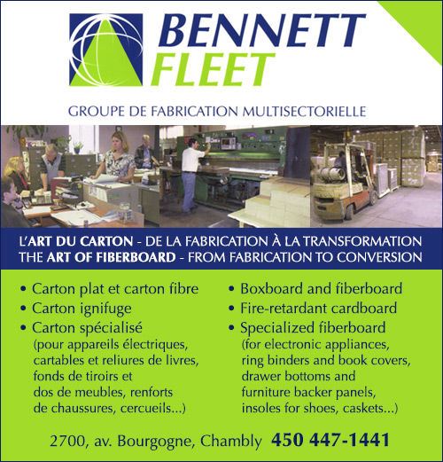 Bennett Fleet | 2700 Avenue Bourgogne, Chambly, QC J3L 4B6, Canada | Phone: (450) 447-1441