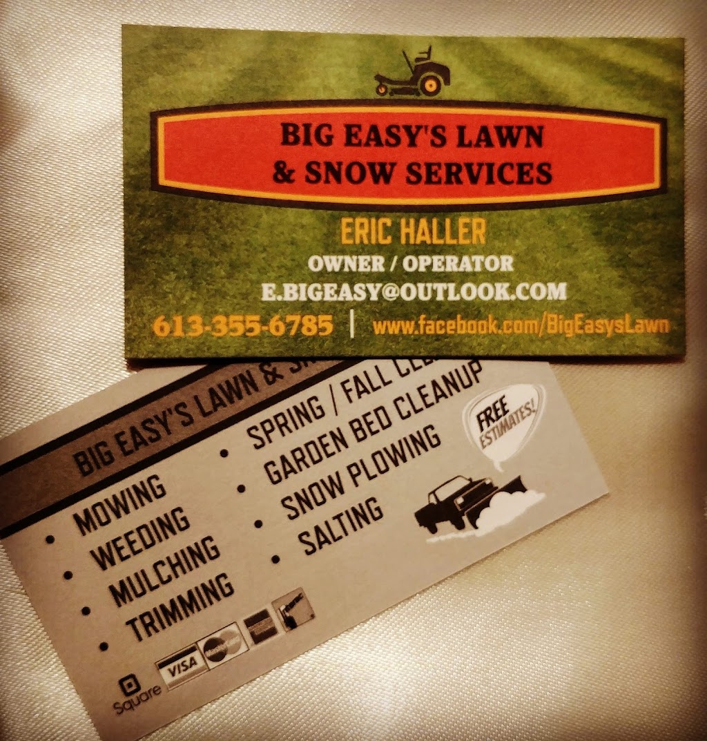 Big Easys Lawn and Snow Services | 1314 Highgate Rd, Ottawa, ON K2C 2Y6, Canada | Phone: (613) 355-6785