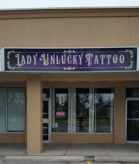 Lady Unlucky Tattoo | 36 Churchill Crescent, St Thomas, ON N5R 1N9, Canada | Phone: (519) 207-8700