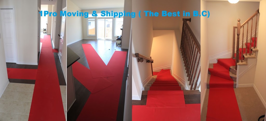 1 Pro Moving & Shipping - Movers Burnaby | 6738 Marlborough Ave d, Burnaby, BC V5H 3M3, Canada | Phone: (604) 721-4555