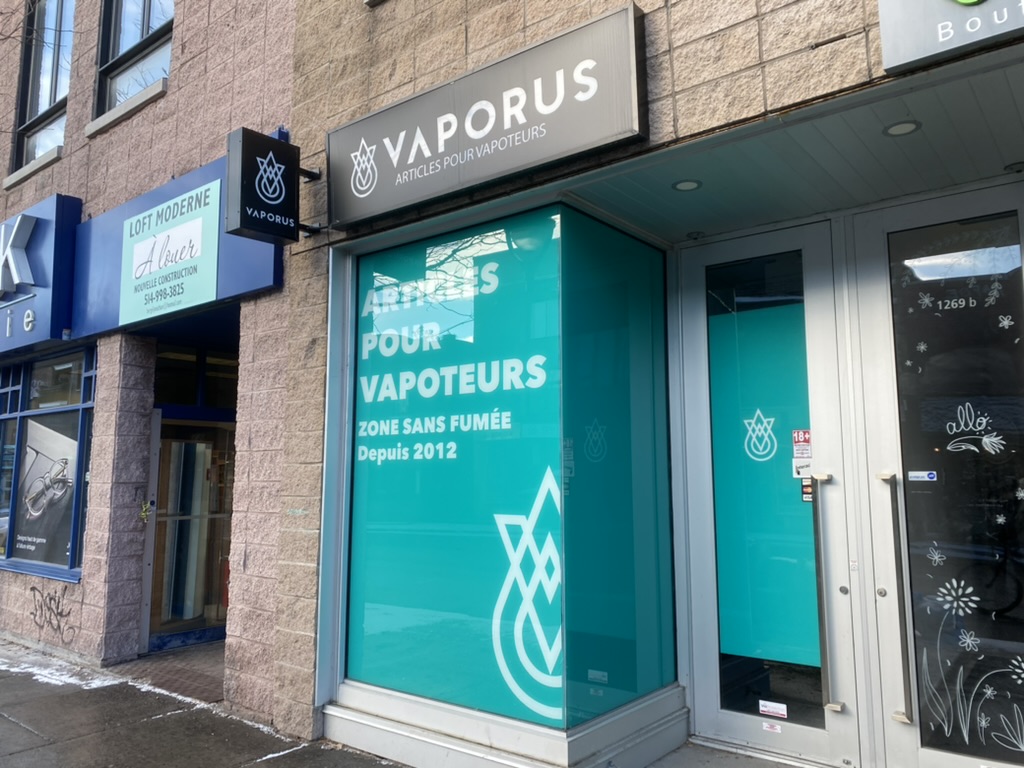 Vaporus | 1269 Avenue du Mont-Royal E, Montréal, QC H2J 1Y4, Canada | Phone: (514) 379-3775