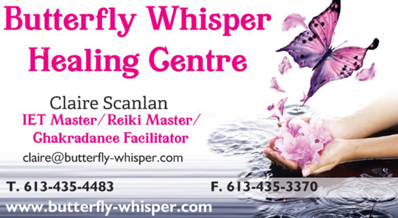 Butterfly Whisper Healing Center Inc. | 193 Equestrian Dr, Kanata, ON K2M 1K7, Canada | Phone: (613) 435-4483