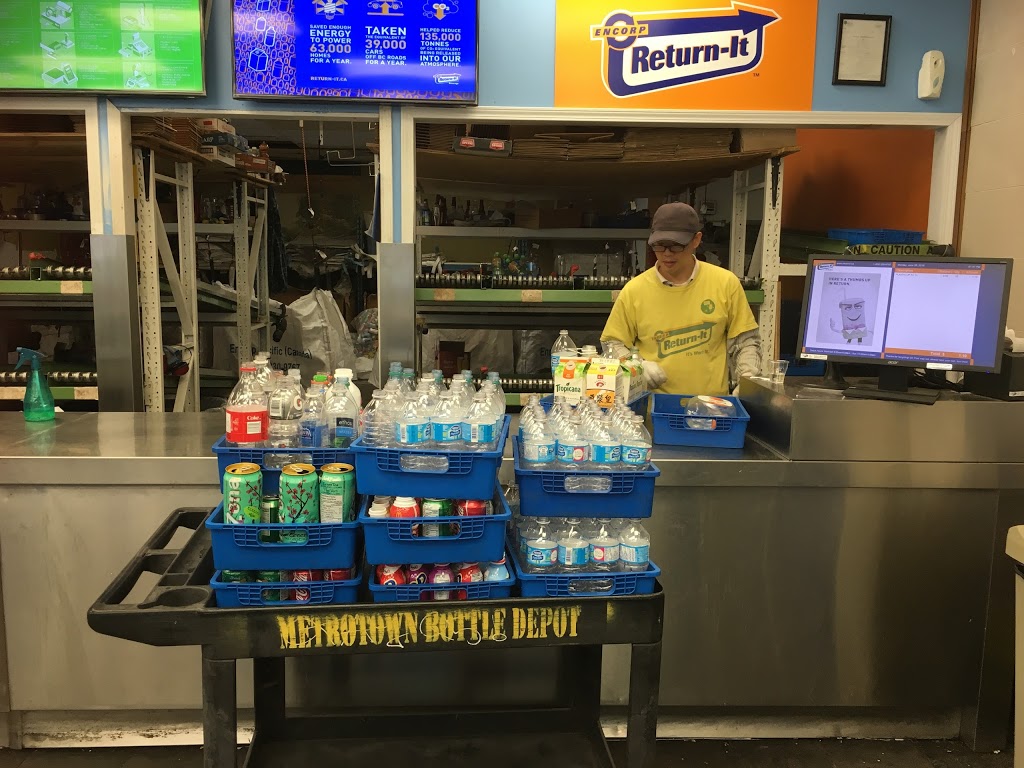 Metrotown Bottle Return It Centre | 4760 Imperial St, Burnaby, BC V5J 1E3, Canada | Phone: (604) 451-8888