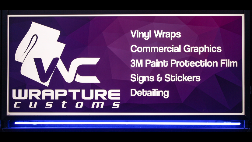 Wrapture Customs | 2575 McCullough Rd Unit 2, Nanaimo, BC V9S 4M9, Canada | Phone: (778) 269-2058