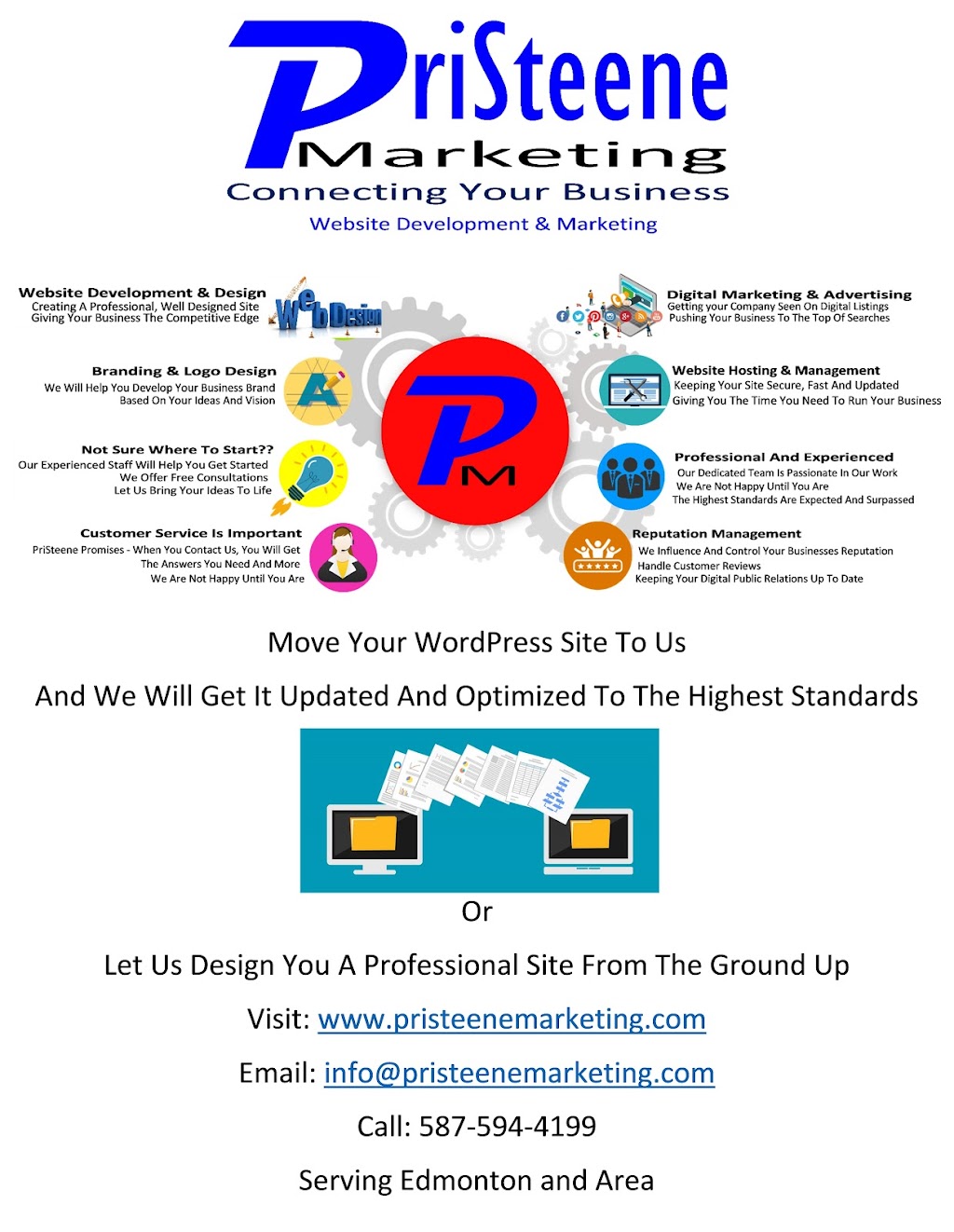 PriSteene Marketing | 11339 87 St NW, Edmonton, AB T5B 3L8, Canada | Phone: (587) 594-4199