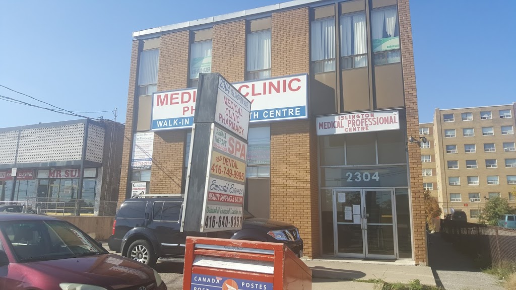 Islington Medical Centre Walk in & Family Clinic | 2304 Islington Ave Suite 201, Etobicoke, ON M9W 3W9, Canada | Phone: (647) 348-0588