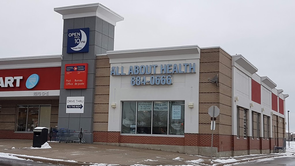 All About Health Medical Centre | 1070 Major Mackenzie Dr E, Richmond Hill, ON L4S 1P3, Canada | Phone: (905) 884-0666