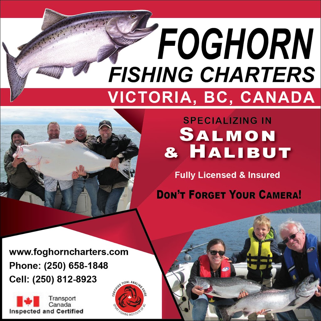 Foghorn Fishing Charters | 5621 Sooke Rd, Sooke, BC V0S 1N0, Canada | Phone: (250) 658-1848