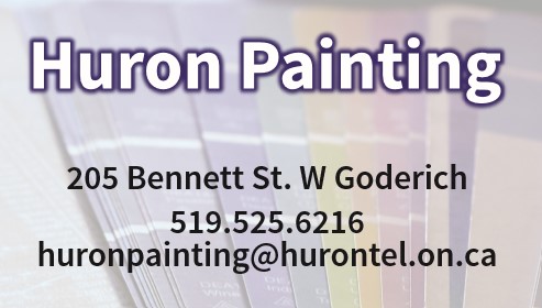 Huron Painting | 205 Bennett St W, Goderich, ON N7A 1X7, Canada | Phone: (519) 525-6216