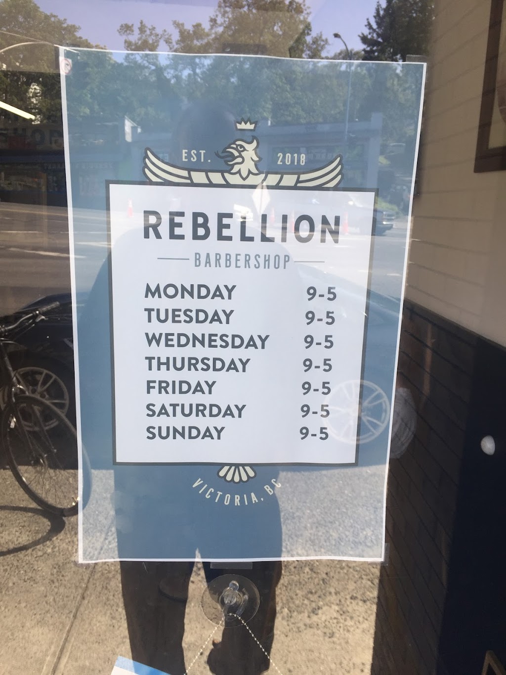 Rebellion Barbershop | 1532 Pandora Ave, Victoria, BC V8R 1A8, Canada | Phone: (778) 430-6996