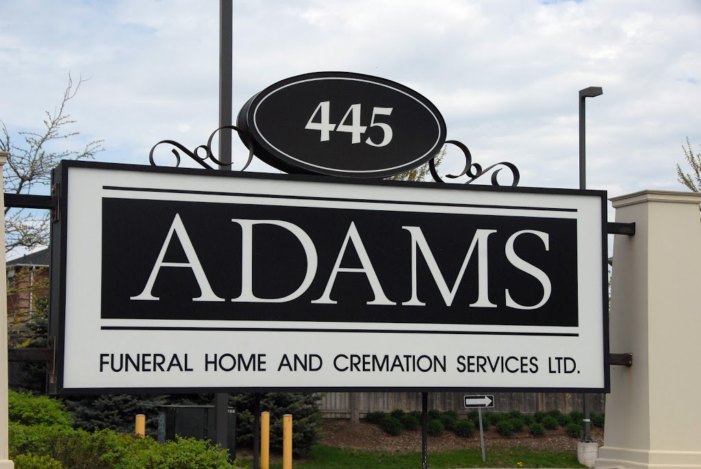 Adams Funeral Home And Cremation Services Ltd | 445 St Vincent St, Barrie, ON L4M 6T5, Canada | Phone: (705) 728-4344