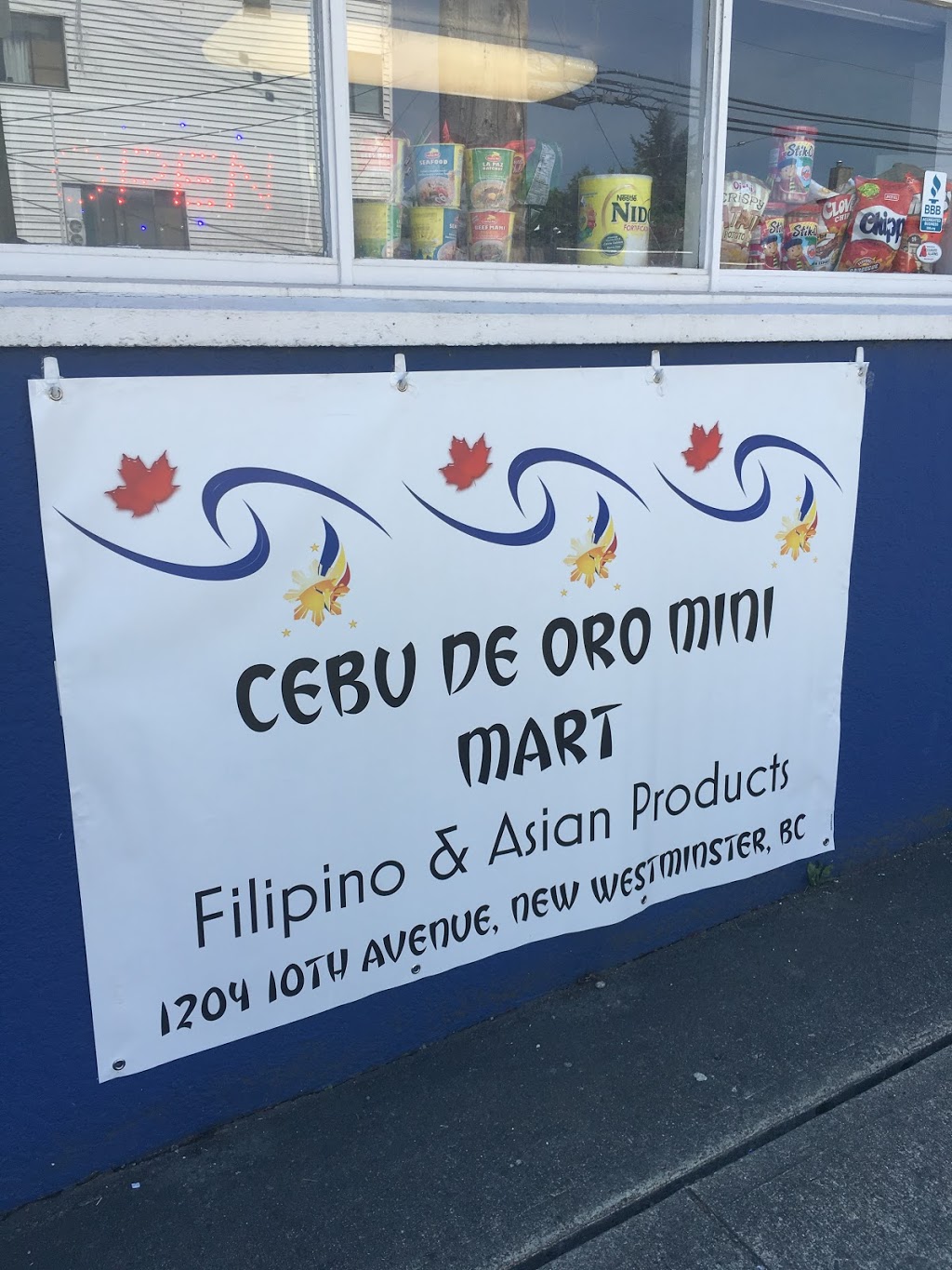 Cebu De Oro Mini Mart | 1204 10th St, New Westminster, BC V3M 3H8, Canada | Phone: (604) 544-0705