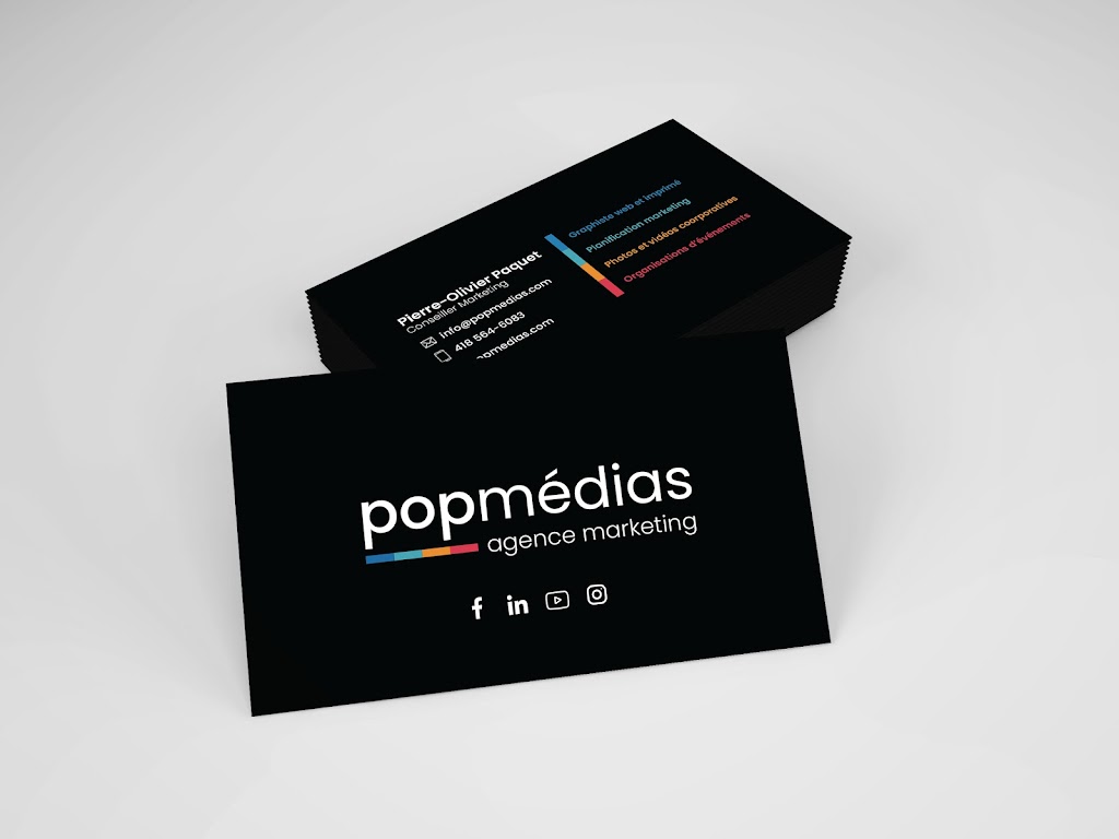 popmédias | 110 Av. Alexandre, Saint-Raymond, QC G3L 0B3, Canada | Phone: (418) 564-6083