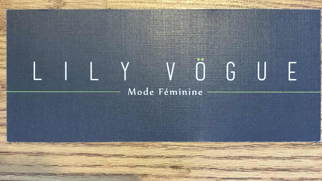 Lily Vogue | 690 Rue de Montbrun I, Boucherville, QC J4B 8H2, Canada | Phone: (450) 641-2582