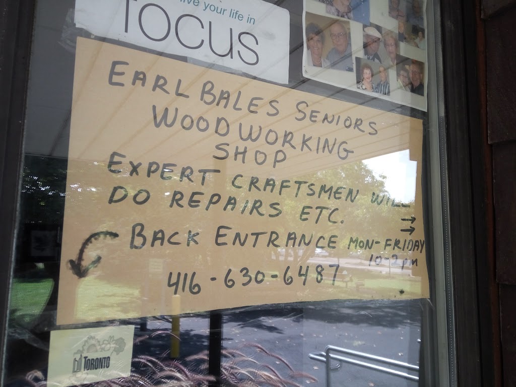 Earl Bales Seniors Wood Working Shop | 4169 Bathurst St, North York, ON M3H 3P7, Canada | Phone: (416) 630-6487