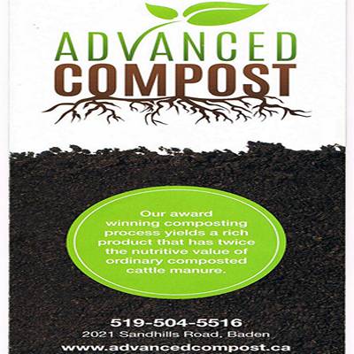 Advanced Compost | 2021 Sandhills Rd, Baden, ON N3A 3B3, Canada | Phone: (519) 504-5516