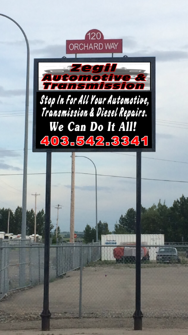 Zegil Automotive & Transmission | 133 Orchard Way, Strathmore, AB T1P 1R8, Canada | Phone: (403) 542-3341