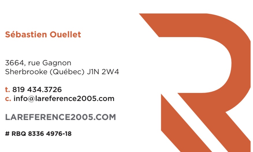 La référence 2005 inc. | 3664 Rue Gagnon, Sherbrooke, QC J1N 2W4, Canada | Phone: (819) 434-3726