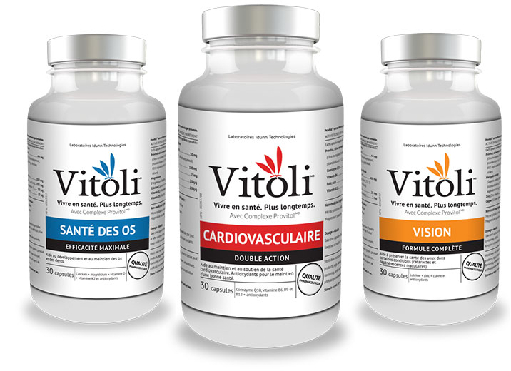 Vitoli, Produits naturels pour vivre en santé, plus longtemps | 227 de la Clairière, Rosemère, QC J7A 4A5, Canada | Phone: (877) 405-7652