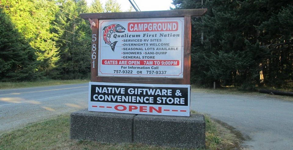 Qualicum First Nation Campground | 5861 Island Hwy W, Qualicum Beach, BC V9K 1Z5, Canada | Phone: (250) 757-9322