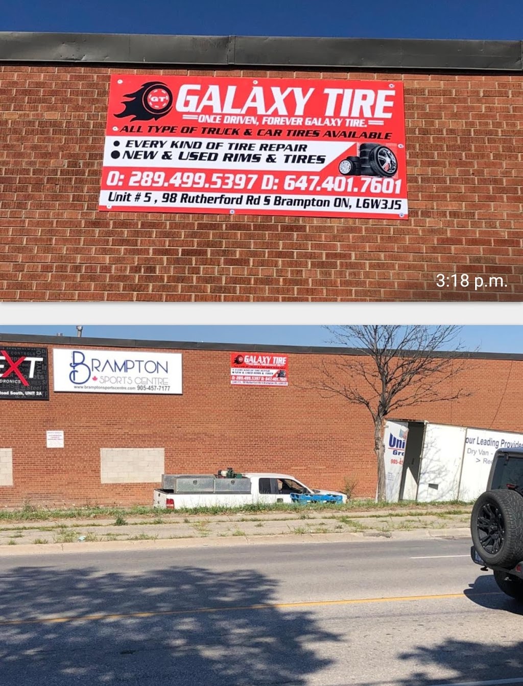 Galaxy Tire Centre | 98 Rutherford Rd S unit 5, Brampton, ON L6W 3J5, Canada | Phone: (647) 401-7601