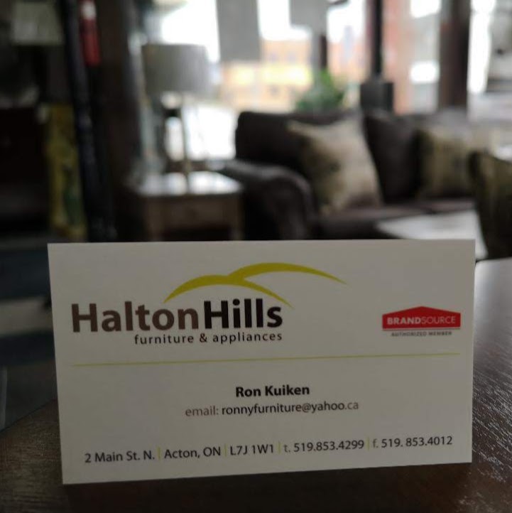 Halton Hills Furniture & Appliances | 2 Main St N, Acton, ON L7J 1W1, Canada | Phone: (519) 853-4299