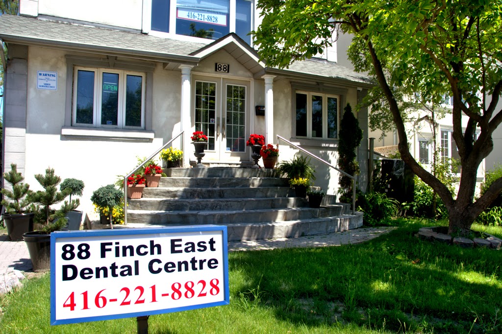 88 Finch East Dental Centre | 88 Finch Ave E, North York, ON M2N 4R5, Canada | Phone: (416) 221-8828