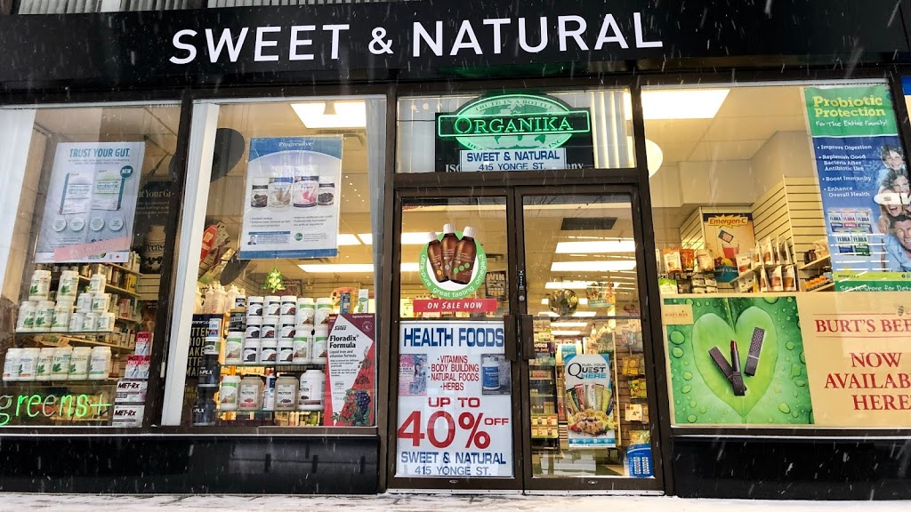 Sweet & Natural | 415 Yonge St, Toronto, ON M5B 2E7, Canada | Phone: (416) 595-1215