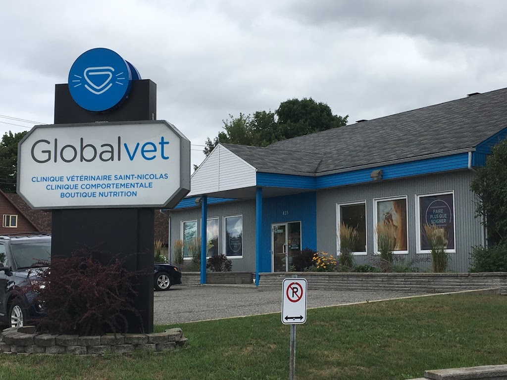 Globalvet - Veterinary Clinic St-Nicolas | 423 Rue des Chutes-de-la-Chaudière, Saint-Nicolas, QC G7A 1E7, Canada | Phone: (418) 831-1144