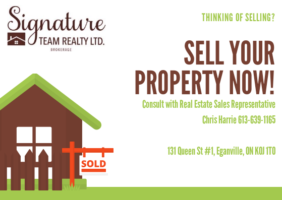 Chris Harrie | REALTOR® | Signature Team Realty Ltd. Brokerage | 131 Queen St #1, Eganville, ON K0J 1T0, Canada | Phone: (613) 639-1165