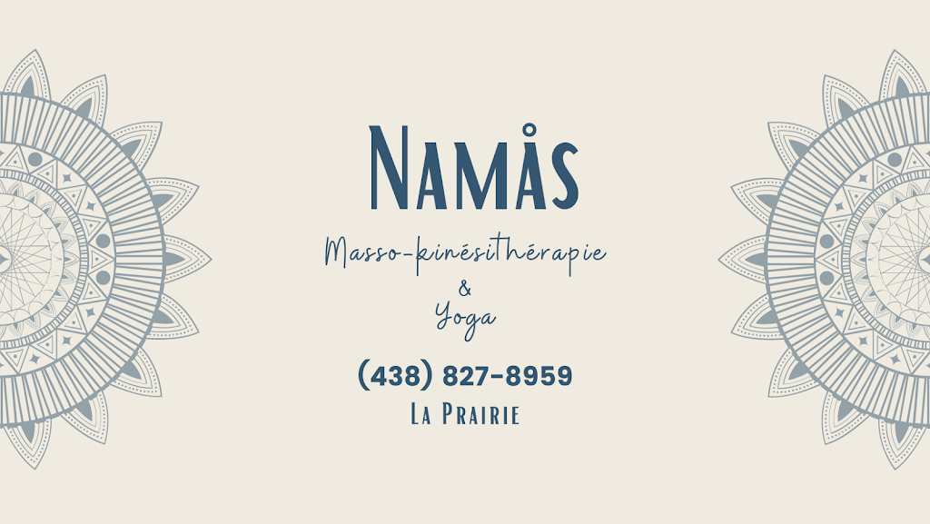 Studio Namås | Masso-Kinésithérapie & Yoga | 705 Rue Deslauriers, La Prairie, QC J5R 1L3, Canada | Phone: (438) 827-8959