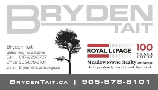 Bryden Tait, Real Estate Professional | 475 Main St E, Milton, ON L9T 1R1, Canada | Phone: (905) 878-8101