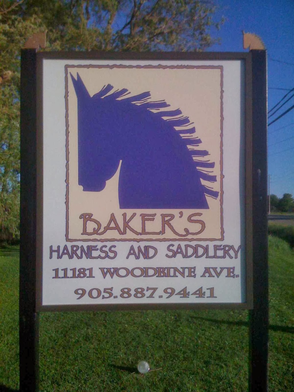 Bakers Harness & Saddlery | 11181 Woodbine Ave, Markham, ON L6C 1J4, Canada | Phone: (905) 887-9441