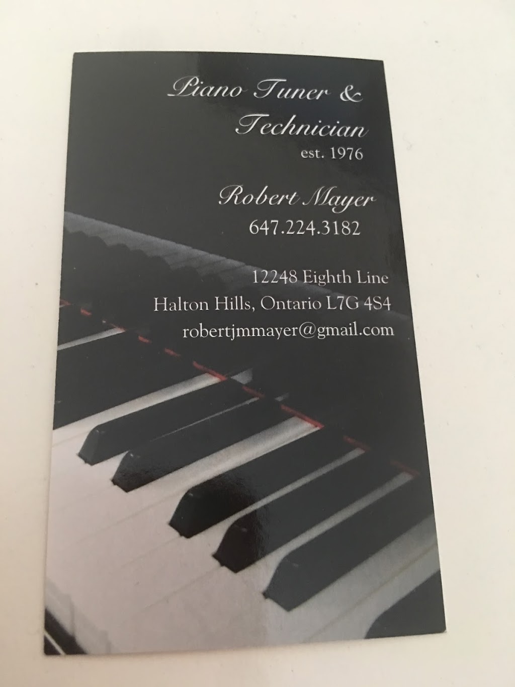 Robert Mayer Piano Tuner-Tech | 12250 8 Line, Georgetown, ON L7G 4S4, Canada | Phone: (647) 224-3182