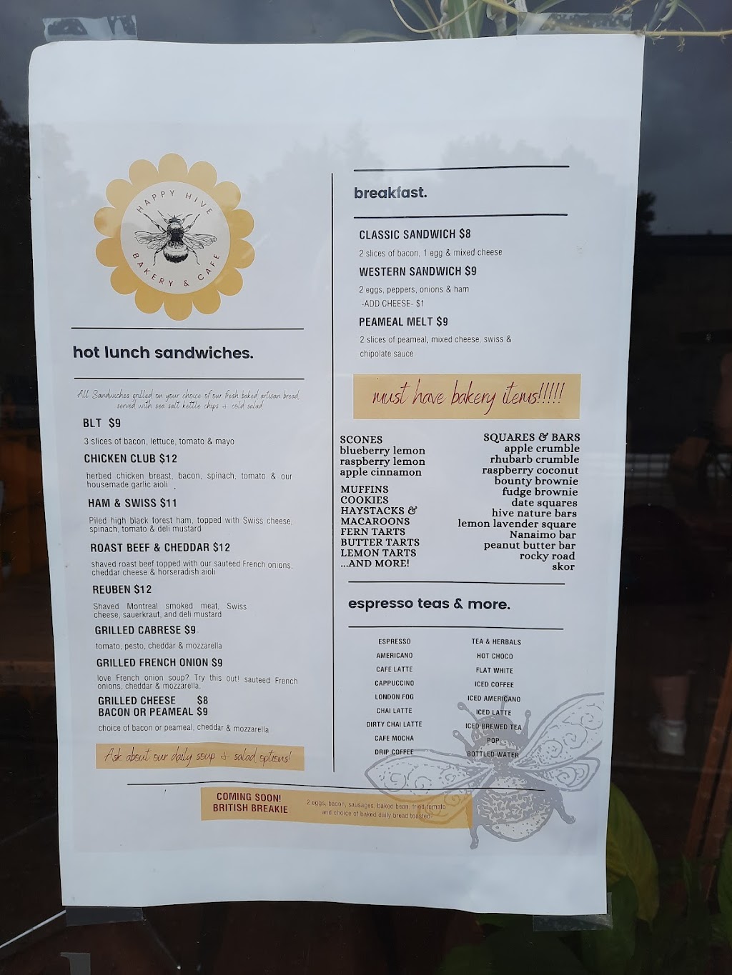 Happy Hive Bakery & Cafe | 328 Queen St N, Paisley, ON N0G 2N0, Canada | Phone: (519) 353-5542