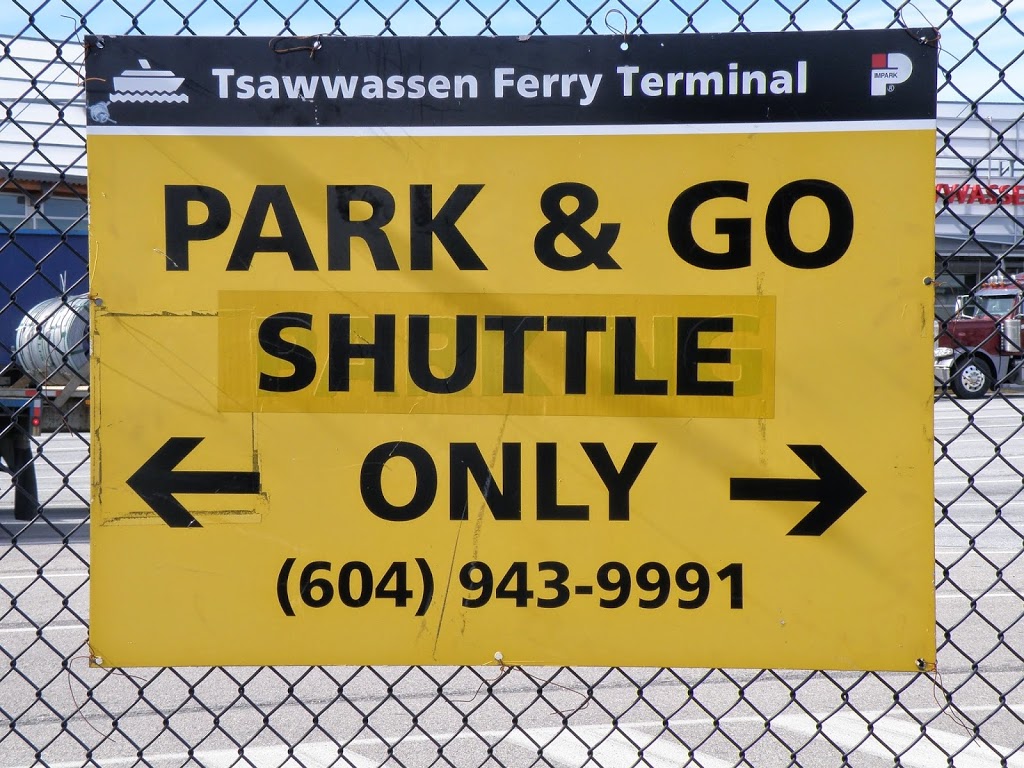 Tsawwassen Ferry Park and Go | 1511 Tsawwassen Dr N, Tsawwassen, BC V4M 4G2, Canada | Phone: (604) 943-9991