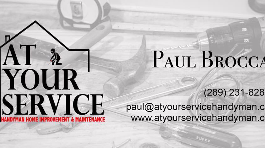 At Your Service Handyman Home Improvement & Maintenance | 567 West Park Ave, Bradford, ON L3Z 0M8, Canada | Phone: (289) 231-8283