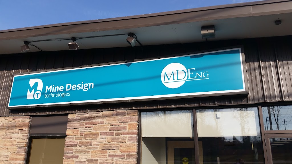 Mine Design Technologies Inc | 1045 John Counter Blvd #6, Kingston, ON K7K 6C7, Canada | Phone: (613) 549-5223