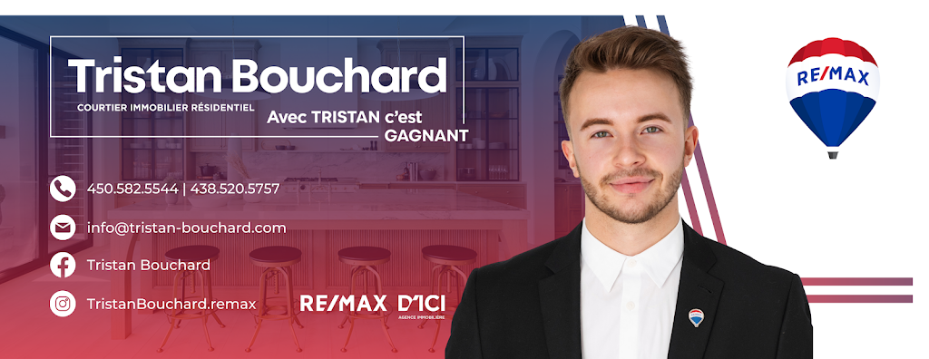 Tristan Bouchard - Courtier immobilier | 101 Mnt des Pionniers, Terrebonne, QC J6V 1A3, Canada | Phone: (438) 520-5757