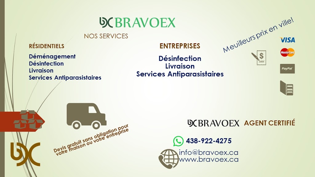BRAVOEX Pest control | 2583 Carling Ave, Ottawa, ON K2B 7H7, Canada | Phone: (438) 922-4275