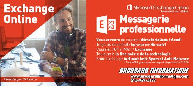 Brossard Informatique inc | 6630 Rue Picasso, Brossard, QC J4W 2V7, Canada | Phone: (450) 999-0882